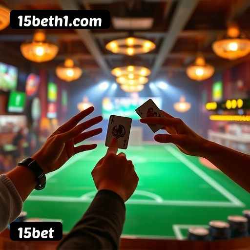 Interface do Aplicativo 15bet - Design Premium e Intuitivo